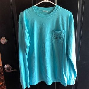 Teal Ivory Ella long sleeve